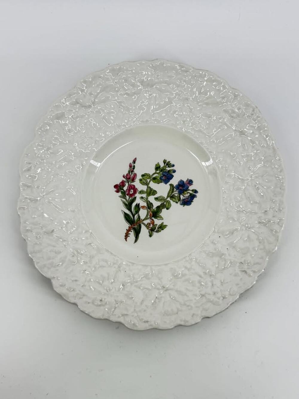 Royal Cauldon Bristol Ironstone Woodstock "Speedwell" 9 1/4" Plate